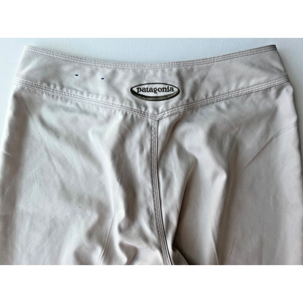 Patagonia Pataloha Pants Women 4 Ivory Cream Vintage Tropical Relaxed Fit Resort
